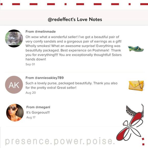 You Can Buy With Confidence in Red's Closet - Posh Ambassador II 🌻Red - Picture 10 of 12